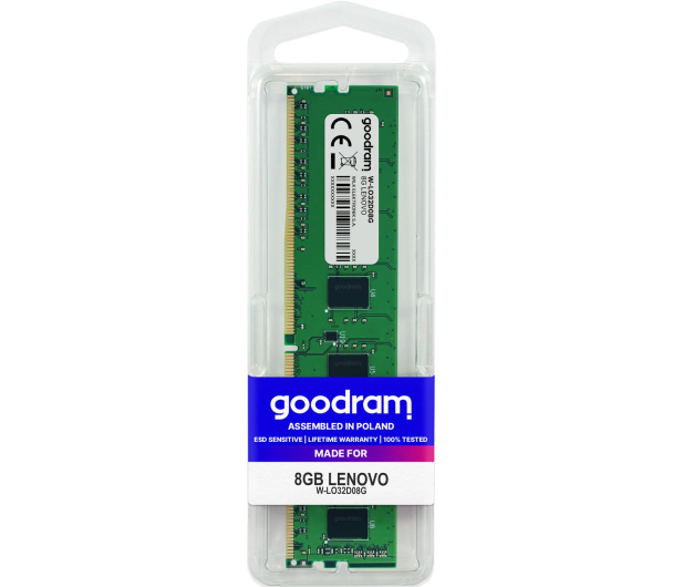 GOODRAM 8GB (1x8GB) 3200MHz CL22 dedykowana Lenovo - 692724 - zdjęcie 2
